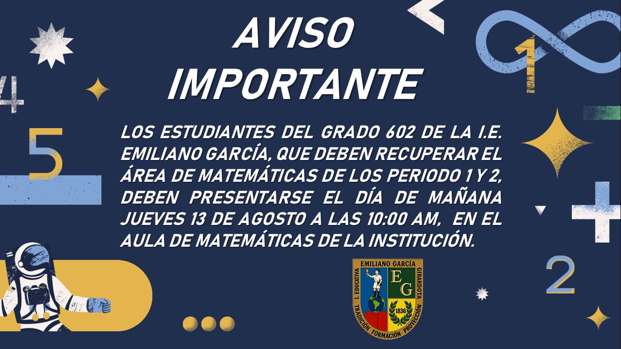MATEMÁTICAS